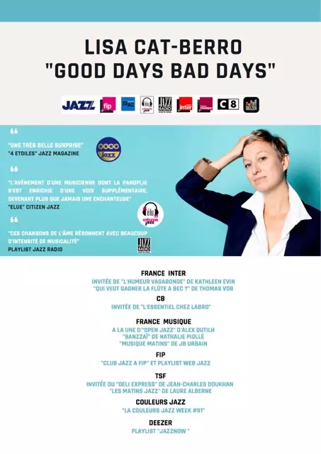 Disque Good Days Bad Days Lisa Cat-Berro